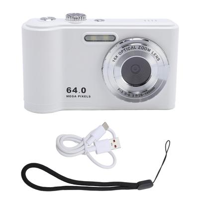 2.8 Inch Digital Camera 64MP Photo 4K Video Recording Student Camera for Travel Graduation