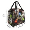 Tagesgeschenk Ark Survival Evolved Coole isolierte Lunchtasche für Frauen Büro-Kühler Thermische Lebensmittelbox Tragetasche Lunchboxen Behälter