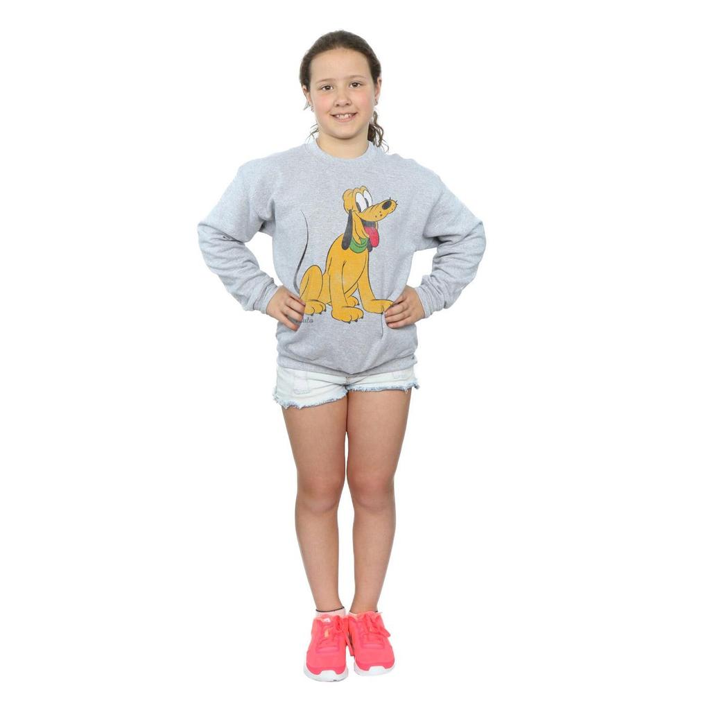 Disney Girls Classic Pluto Sweatshirt