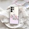 Cute Cartoon Esthers Bunny Phone Case For Samsung S 24 Fe 25 Ultra Plus 20 Lite 21 30 22 23 24 22 Ultra 5G Fundas