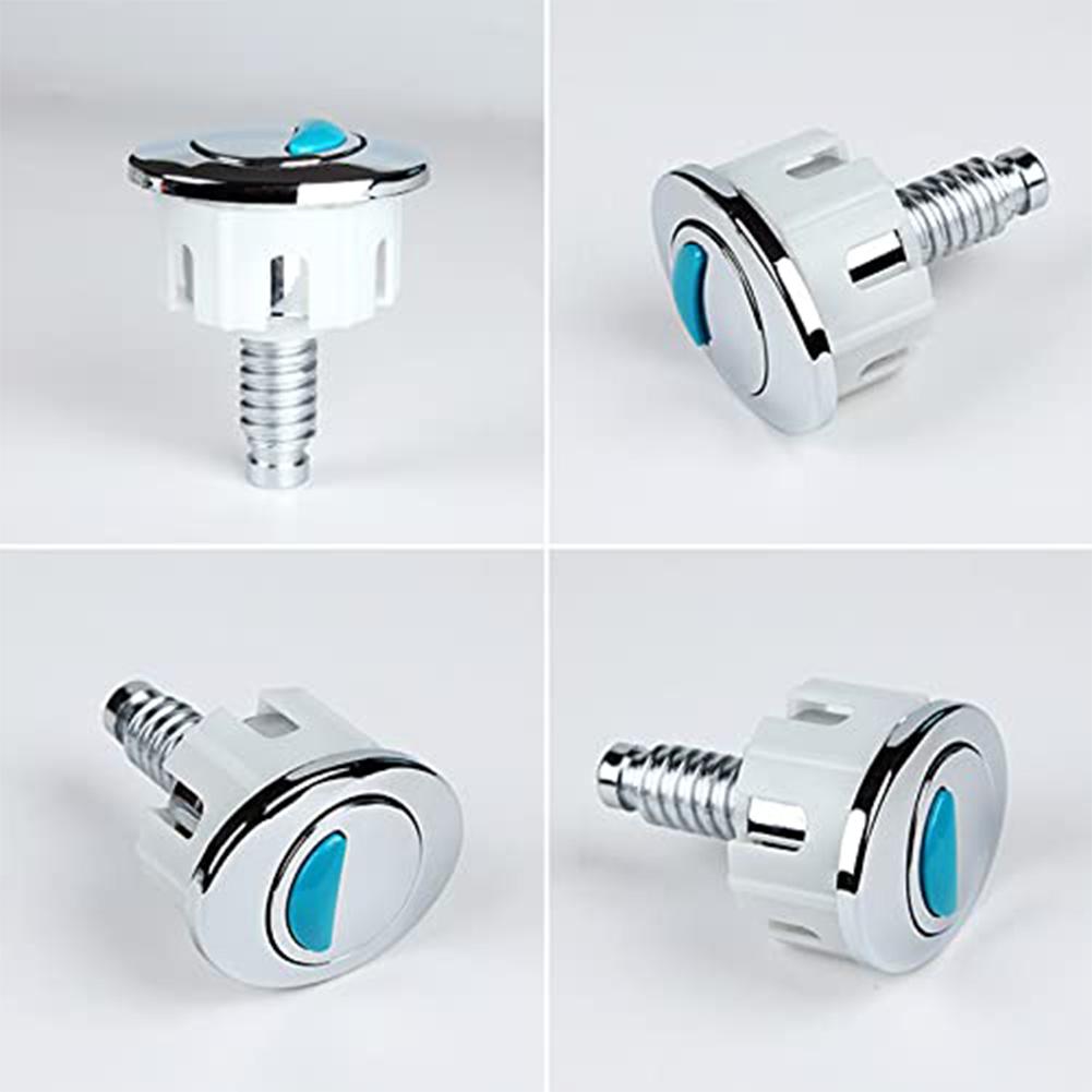 Набор кнопок для смыва унитаза Овальная кнопка для бачка унитаза Замена Ручка смыва для ванной Ремонтный набор Простая установка China Mainland