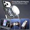 For Apple 17pm stand type mobile phone case magnetic two-in-one For iPhone16promax matte 15 protective case