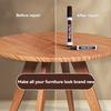 6-21pcs Furniture Markers Crayon Sharpener Set, Wood Scratch Repair Kit Waterproof Pen for Floors Tables Desks, Stains Oak Maple