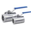 1-Inch Stainless Steel Cantonese Ball Valve, Q11F-16P Steam High Temp, Internal Threaded for Pipeline Switch.
