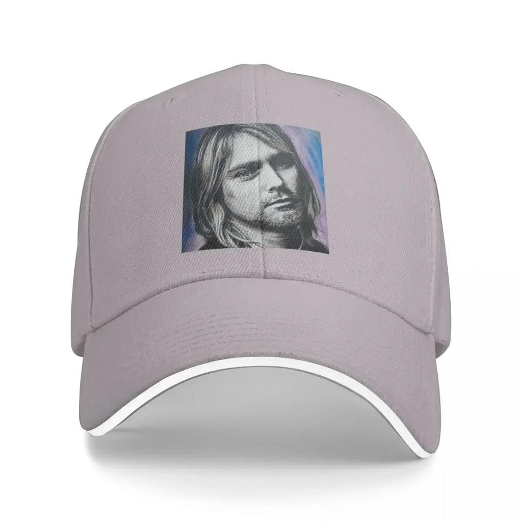 Kurt Cobain Painting Baseball Cap New Hat golf hat genuine Girl Men's