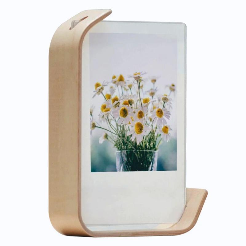 Wooden Acrylic Photo Frame Herbarium Display Frame Calendar DIY Frame Photo Frames For Wedding Party Picture Frame Photo Decor