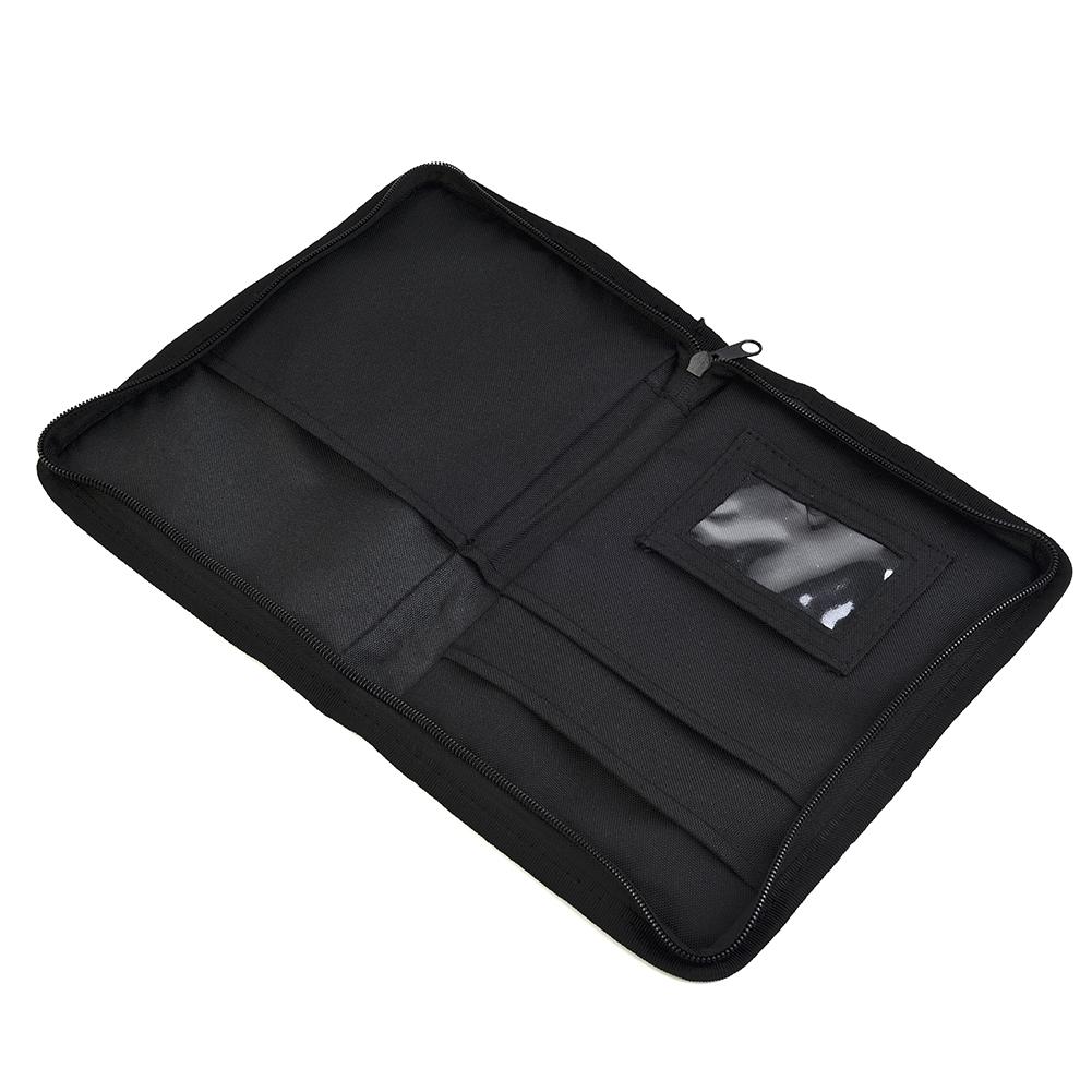 Auto-Innenzubehör Oxford-Stoff Auto-Handschuhfach-Organizer Aufbewahrungsmappe Mehrere Taschen Tragbare Dokumentenaufbewahrungstasche