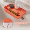 Silicone Faucet Mat for Kitchen Sink Splash Drain Pad Faucet Splash Catcher Countertop Protector for Bathroom Soap Drainer Tray