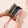 Women’s Crocodile Embossed PU Leather Wallet Large Capacity Zip Around Wristlet Long Clutch Phone Wallet Card Holder Purse