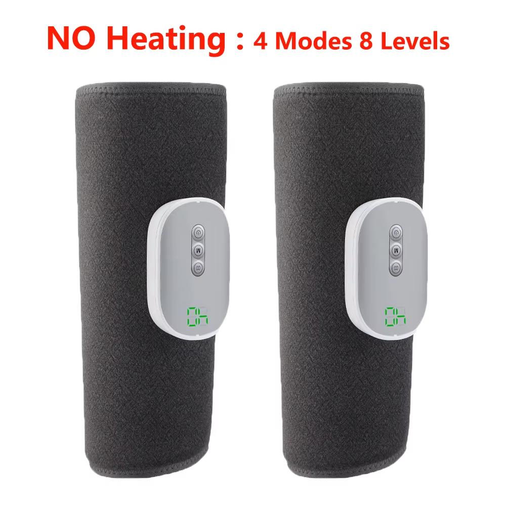 Electric Wireless Air Pressure Calf Massager 8 Level 4 Mode Air Compression Massage Heating Relief Leg Fatigue Muscle Foot Relax