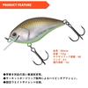 Daiwa Lure 25 Steez Square 100 Spark Orange