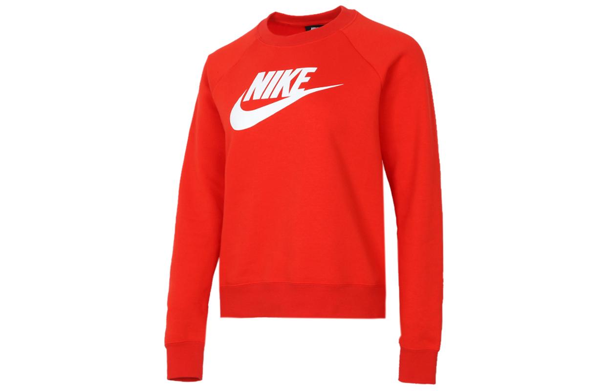 Nike Sweatshirts Women s Red Crew Neck Moderate Regular BV4113-675 XXL