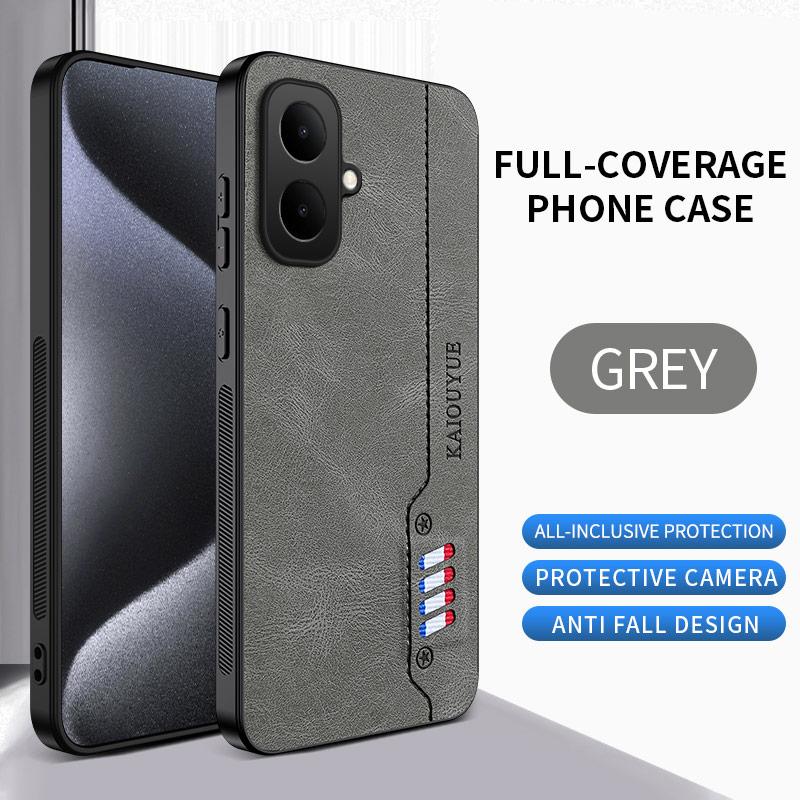Stitching Color Retro Matte Leather Case For Infinix Smart 10 9 8 Zero 40 GT 30 Pro Full Cover Camera Protector Anti Slide Shell