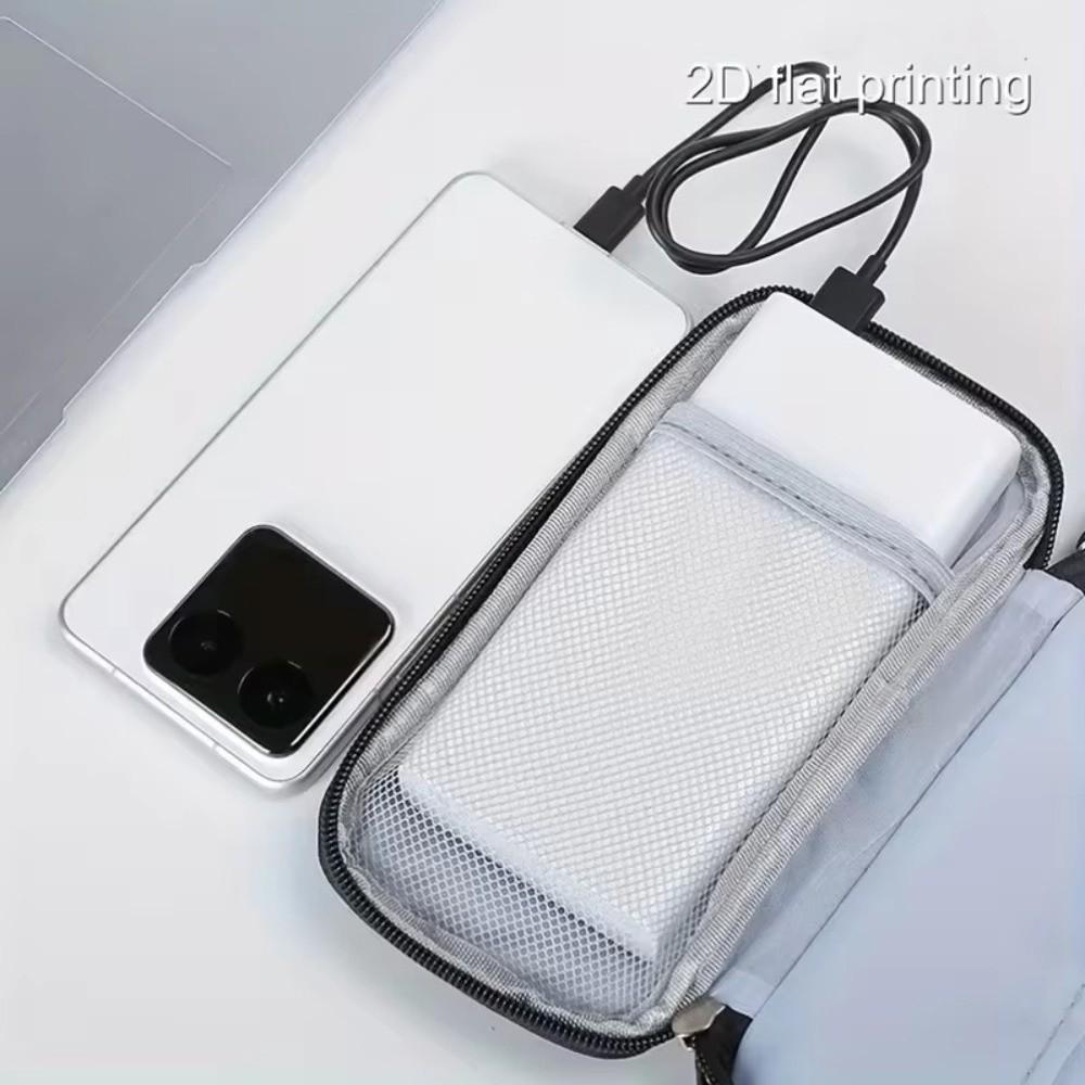 Large Capacity Phone Charger Bag Multifunctional Travel Handbag Fashion Digital Accessorie Bag