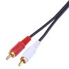 3.5mm Plug Jack Connector To 2RCA Male Music Stereo Adapter Cable Audio AUX Line for Phones TV Sound Speakers