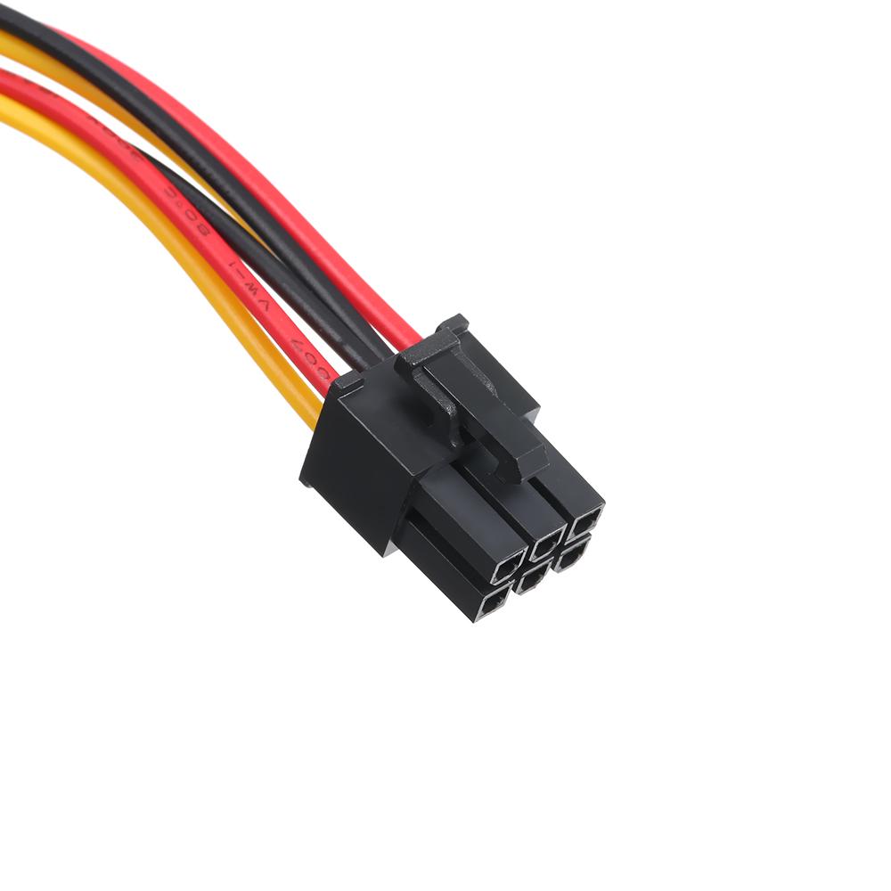 4p To 6p Power Cable Graphics Video Card 4 Pin Molex To 6 Pin PCI Express PCIE Power Supply Cable Cord