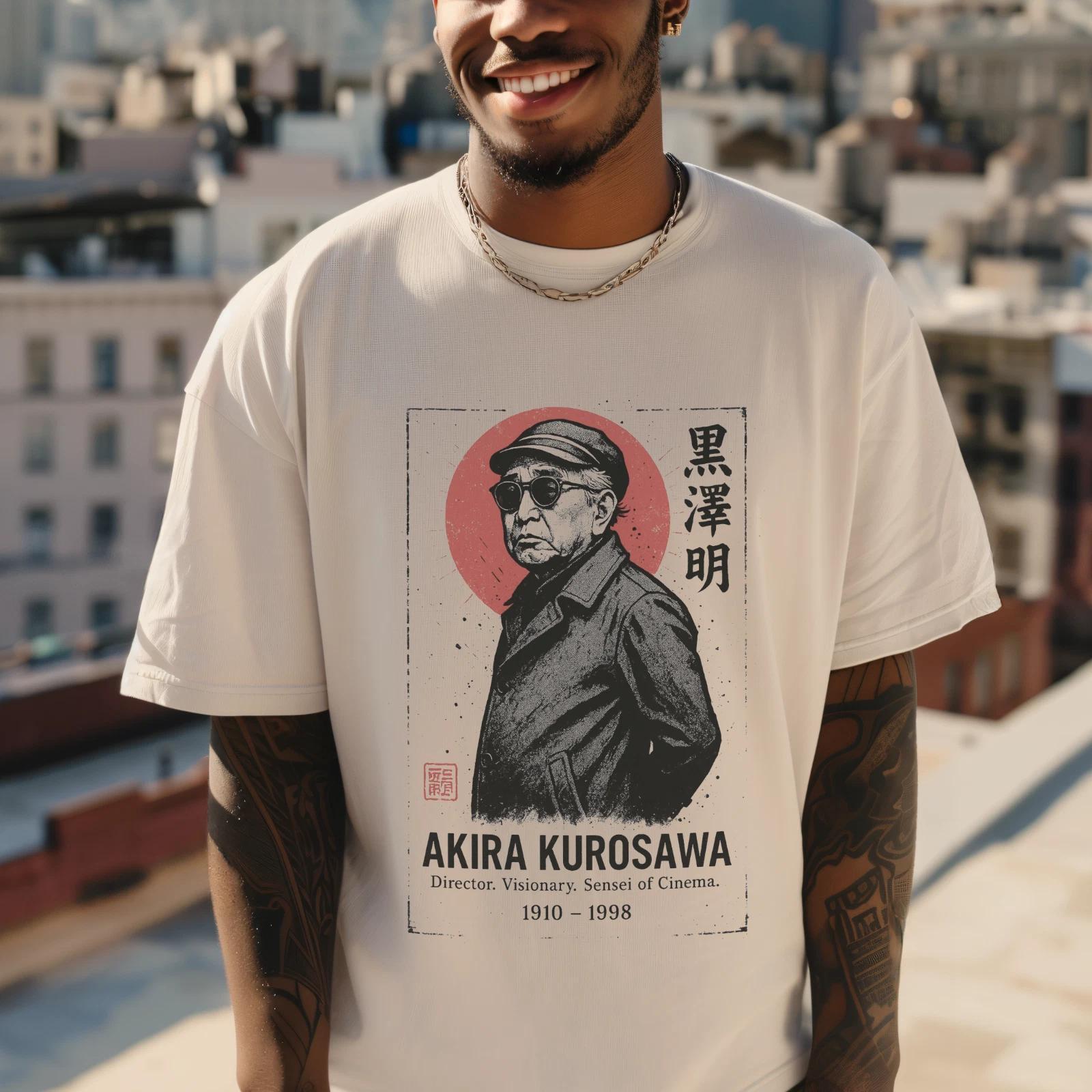 Akira Kurosawa Shirt Vintage Japanese Film Tee Director Graphic Movie Gift L