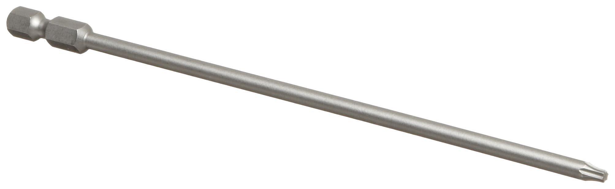 

WERA Torx Screwdriver TX10 152mm Overall 060196 Bit, 6.35mm Drive, Blade, Length,