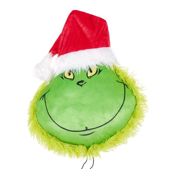 Green Elf Reading Book Christmas Tree Topper Plush Elf Head Arm Treetop Ornament for Farmhouse Holiday Party Tree Decor