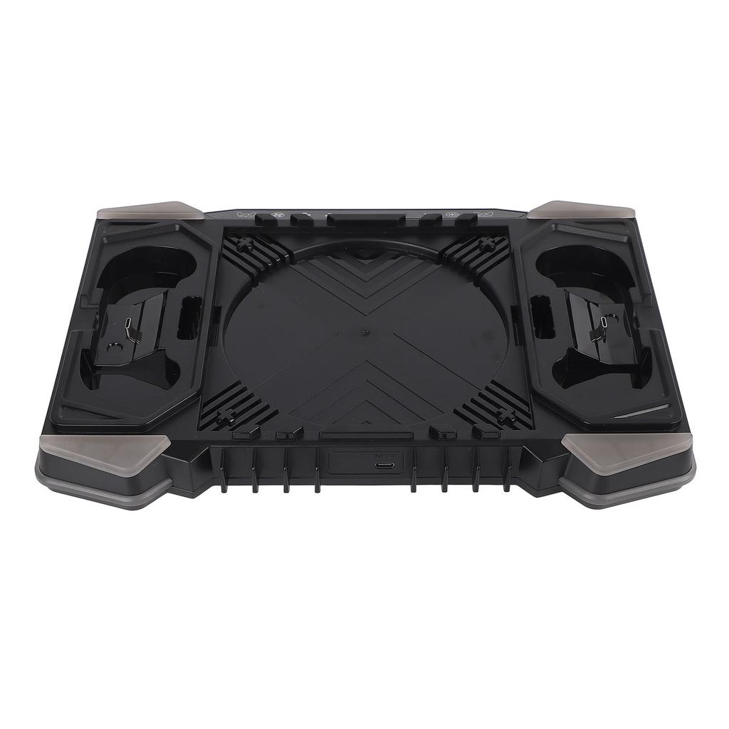 Cooling Charging Station 11 RGB Light Effect Charger Dock Cooler System with Headphone Hook 2