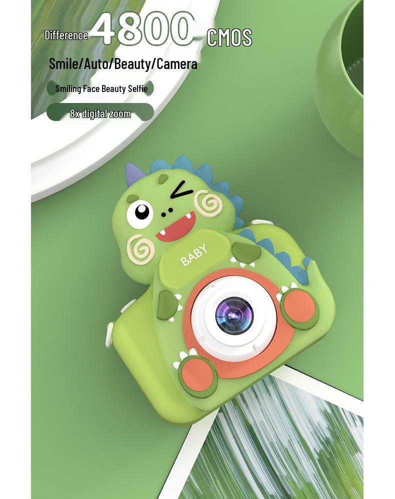 Digital Cartoon Kids' Camera: Fun SLR for Photo & Video