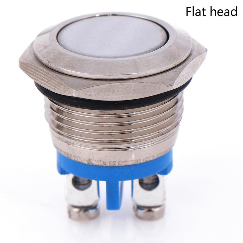 16Mm Metal Push Button Switch No Momentary Reset Self-Reset Push Button Switch