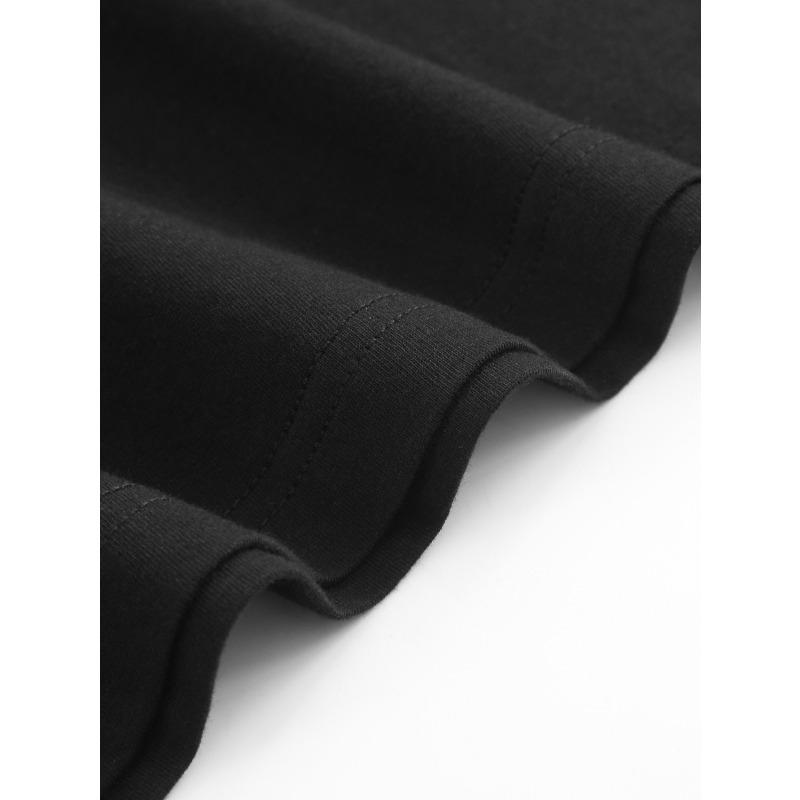 European size Bay Harbor Butcher" Dexter for MORGAN Print T-Shirt, Summer Versatile Trendy Round Neck Short Sleeve Casual Top for Men