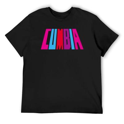 Cumbia - Fania T-Shirt Anime T Shirts Summer Tops Summer Shirt Vintage T Shirts Mens Graphic T-shirts Anime