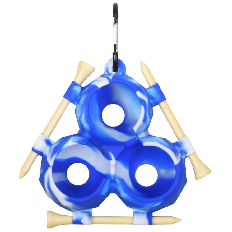 

Light Weight Golf Balls Holder Portable Golf Balls Stand Portable Golf Balls Carry Holder For Golfers Golfing Accessory 1 білий/синій