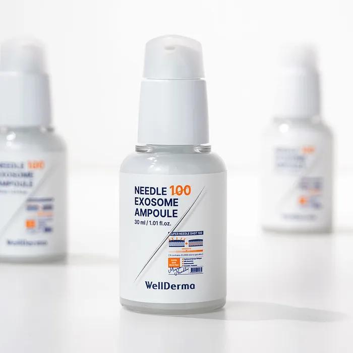 Welderma Needle 100 Exosome Speckle Ampoule Needle Shot Pore Reduction 30ml