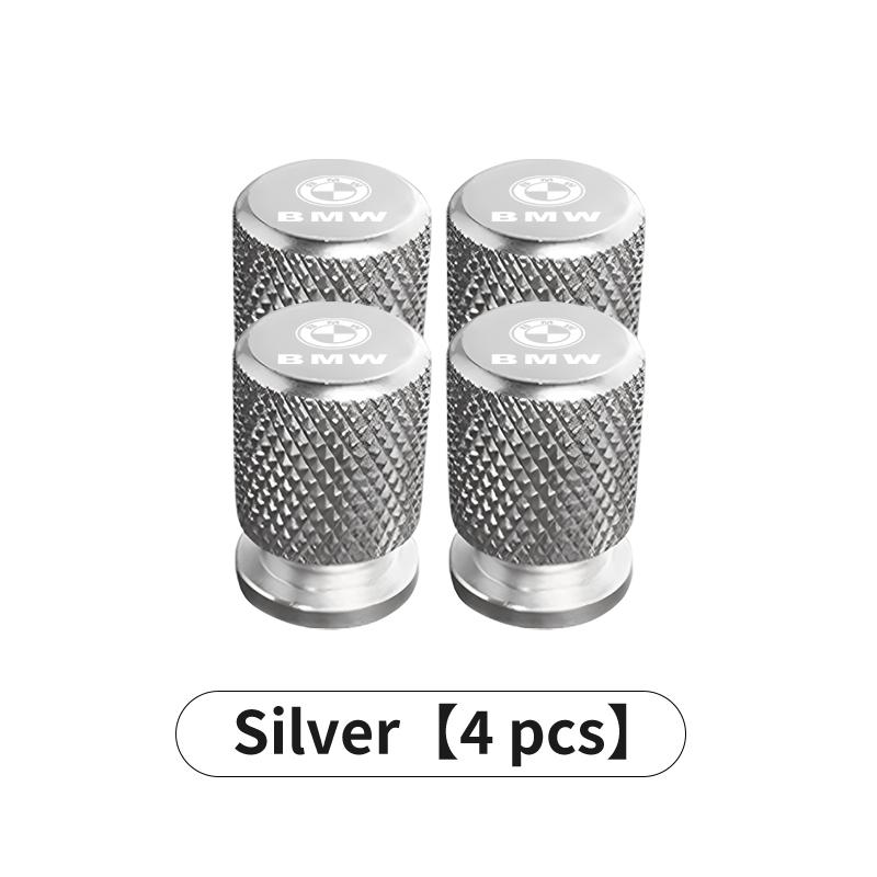 For BMW Car Tire Valve Checkered Metal Narrow Mouthpiece Style Cap Accessory X2 X3 X4 X5 X6 X7 G20 G30 6GT E46 E90 E60 F10 E39