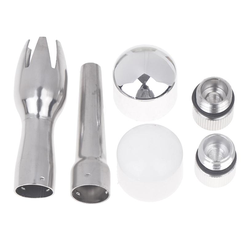 1 יחידה 6 סגנונות חלק מתקן קצפת טיפים מוקצפים פתח הרכבה כיסוי מקציף מחזיק פתח קישוט למקציף קצפת