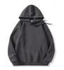 Unisex Solid Color Pure Cotton Hooded Sweatshirt - Autumn/Winter Collection