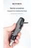 41-in-1 Thickened Canvas Tool Kit with Multi-functional Ratchet Screwdriver for Household Repair