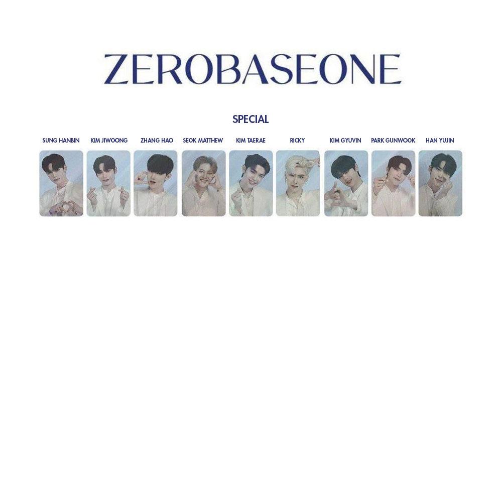 

ZEROBASEONE 2023 Fan Con Коллекционная карточка Специальная фотокарточка