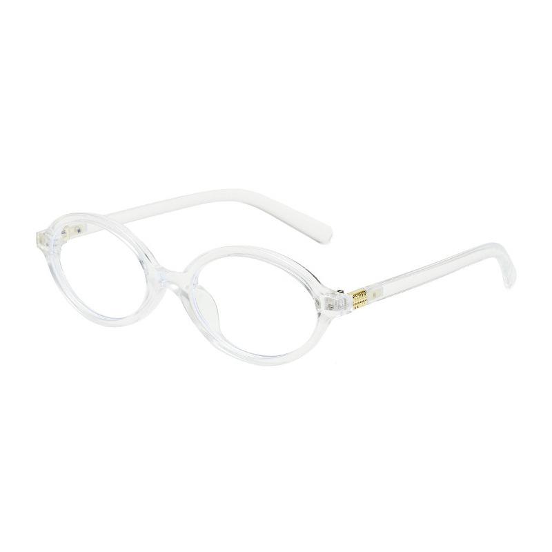 Anti-blue Glasses Oval Frame