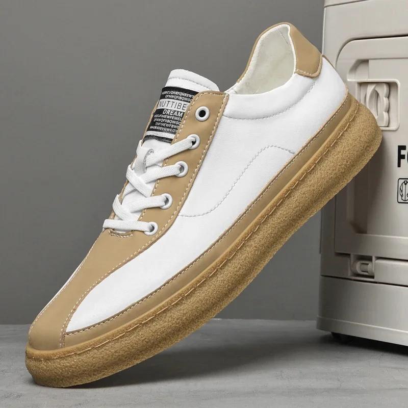 Men's Genuine Leather Shoes New Summer Breathable Outdoor Sneakers Luxury Brand Formal Designer Shoes Running Shoes Mocassins