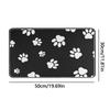 Absorbent Pet Placemat For Food And Water Bowl With Waterproof Quick-Dry Non-Slip Home Pet Mat for Kitchen Floor Dish Drinking