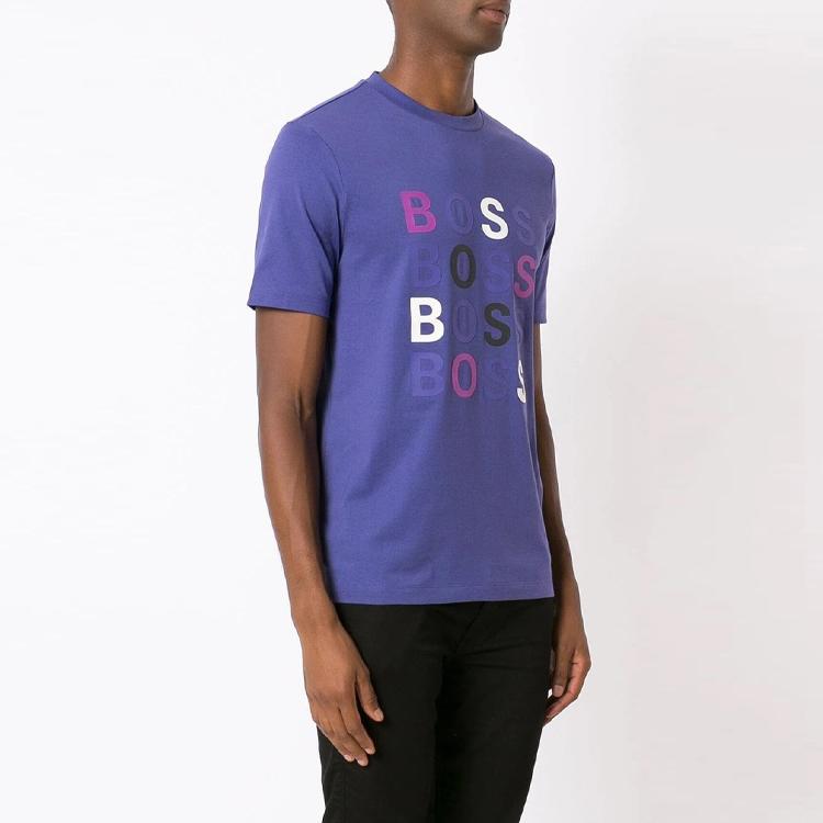 Boss Logo Print T Shirt 50462552-512