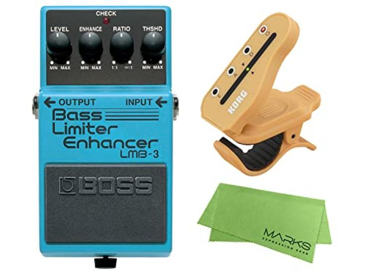 

BOSS Bass Limiter Enhancer KORG Clip Tuner Set LMB-3 + HT-B1