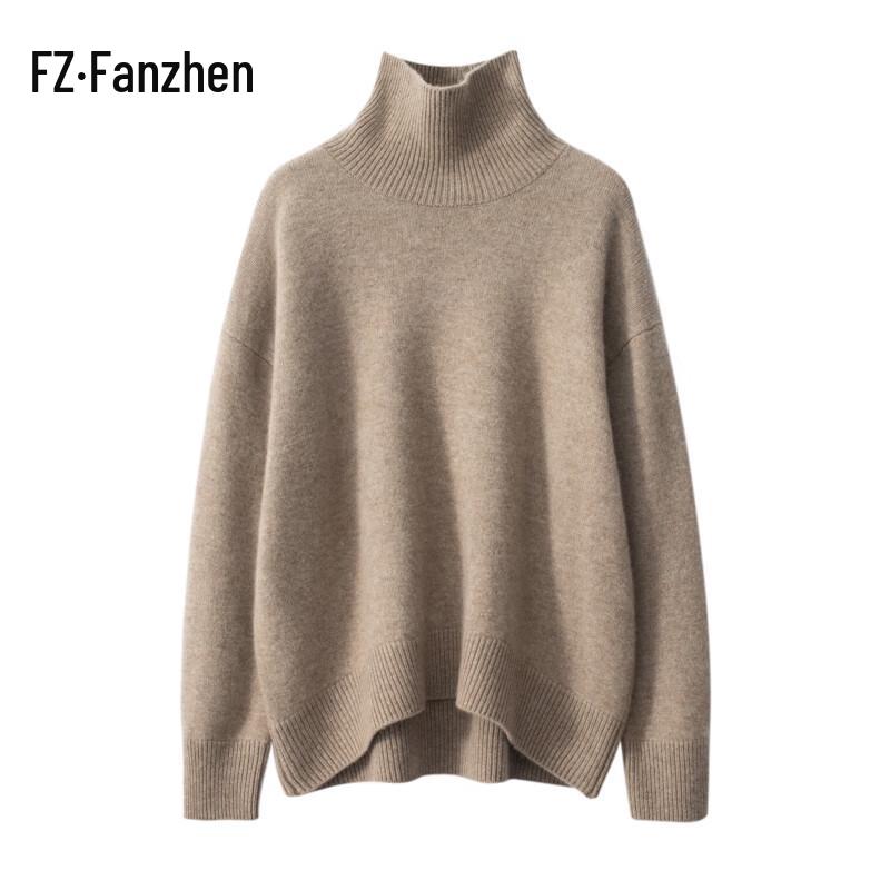 

Женский утолщенный кашемировый свитер с высоким воротником Fanzhen F