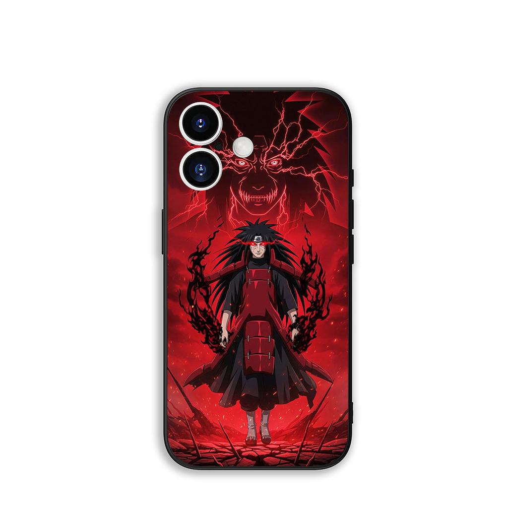 Phone Cover Itachi Uchiha Madaras Narutos Casing for Apple iPhone 16 15 14 Plus 13 12 Mini 17 Pro Max + ProMax 16E Air 15+ Case