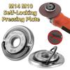 M14 Angle Grinder Platen Self-Locking Platen Grinder Threaded Angle Grinder Angle Grinding Plate Quick Release Power Chuck Tool