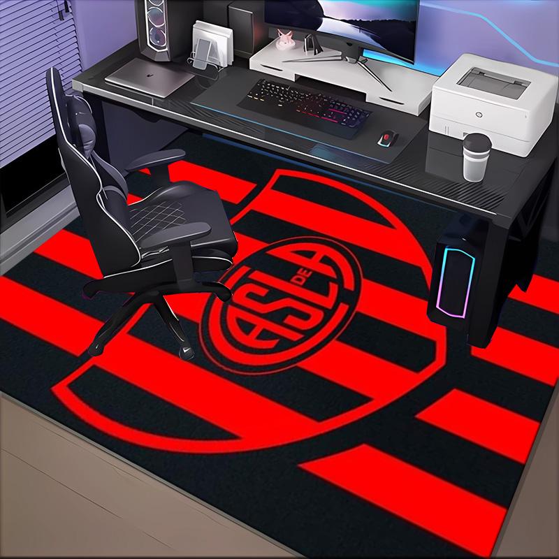 Club Atletico San Lorenzo Rug Game Carpet, Floor Mat for Bedroom Living Room Entryway Rug, Home Decor Idea Gift for Christmas birthday