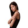 Calvin Klein Vintage Artistic Square Neck Lyocell Blend Slimming Denim Slip Dress Women dresses 47F793G