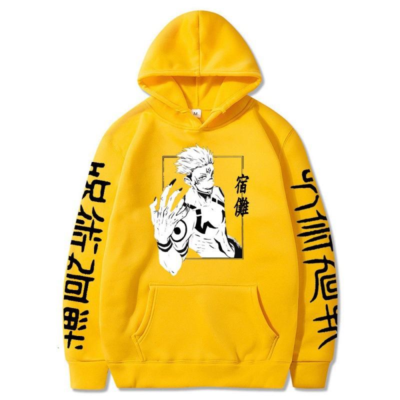 Moletom com capuz primavera e outono novo suéter masculino anime suéter solto casual moletom com capuz anime