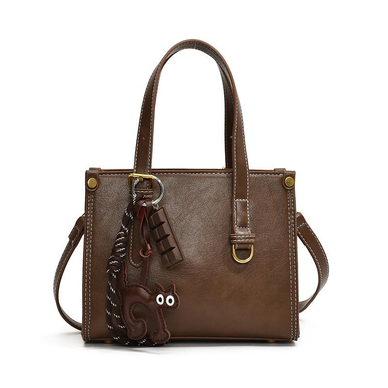 Chic Retro Handbag For Women Elegant Urban Style Versatile Shoulder Crossbody Bag