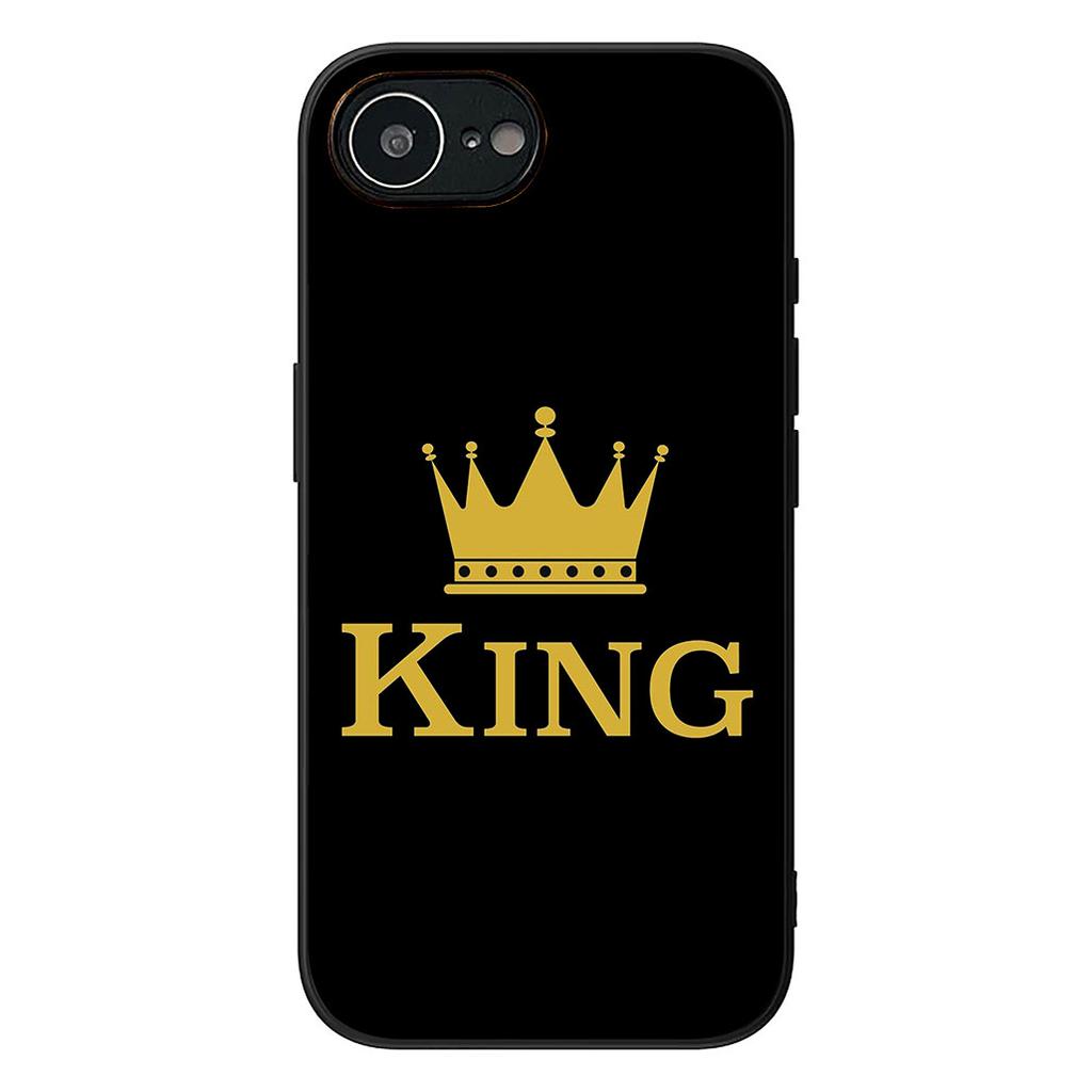 King Queen Lovers Crown Princess Phone Cover for Samsung Galaxy A06 A05 A14 A50 A51 A52 A12 A13 A23 A70 A07 A25 A26 A72 A56 Case