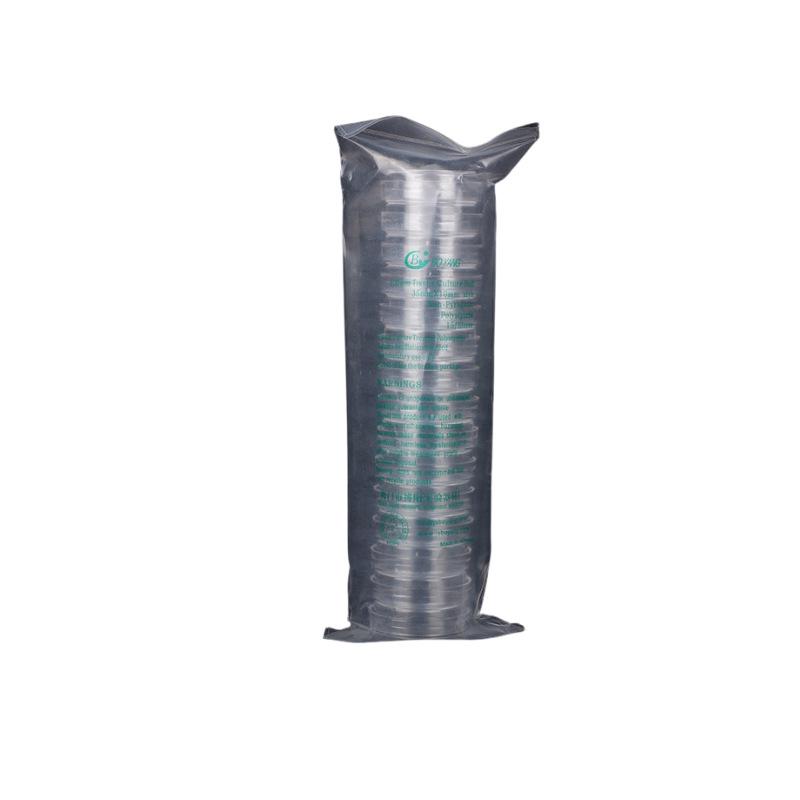 Transparent Disposable Plastic Petri Dish for Bacterial Cell Culture