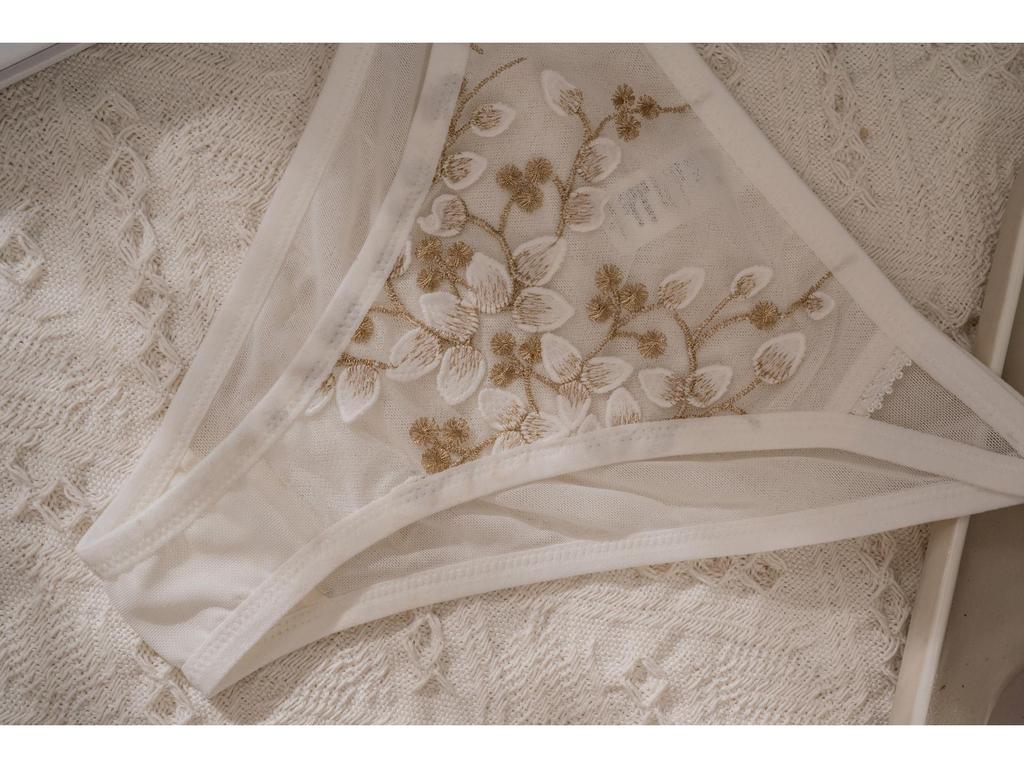 French Embroidery Lingerie Set: Longline Corset Cami Tank Top for Women - Pure Desire Style